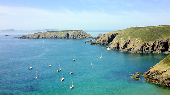 View from Little Sark to Brecqhou