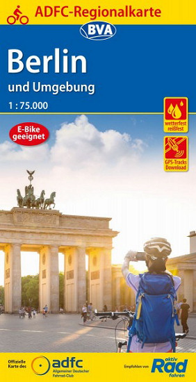 ADFC-Regionalkarte Berlin und Umgebung